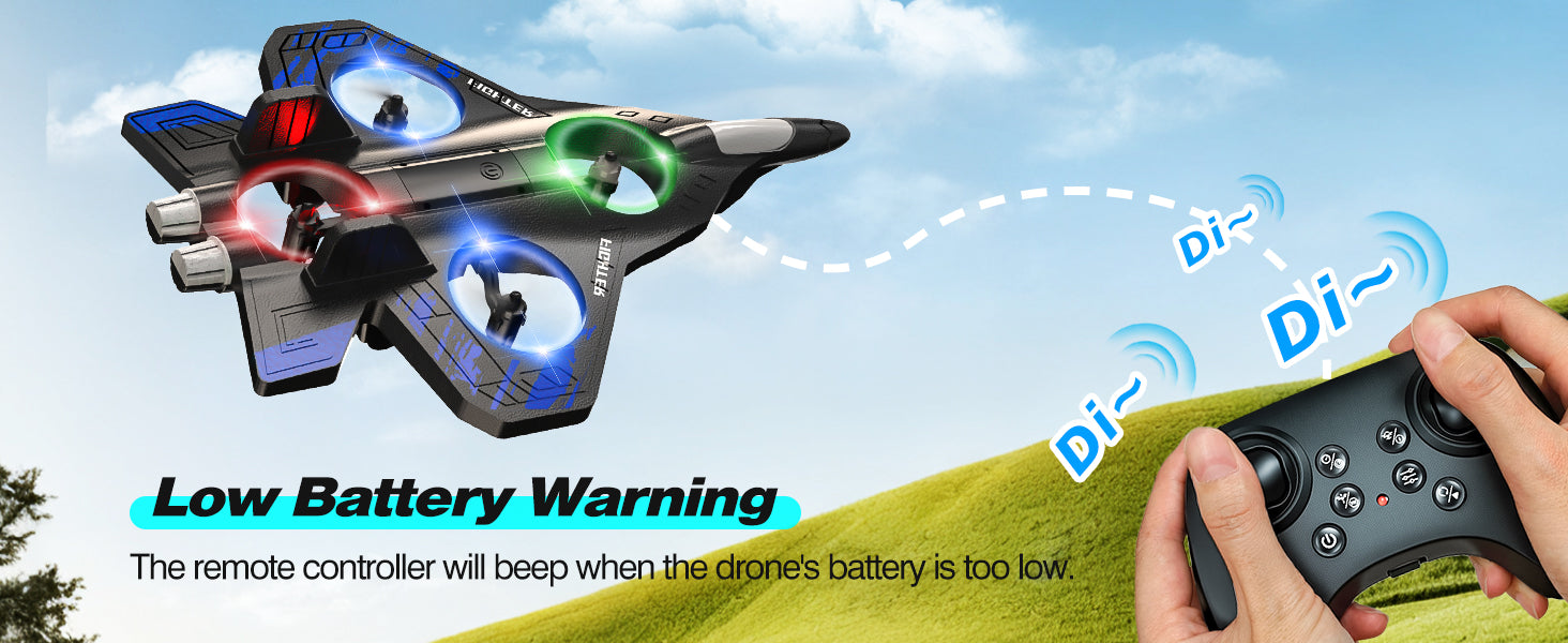 X33 Fighter Aircraft Drone - Remote Control Quadcopter