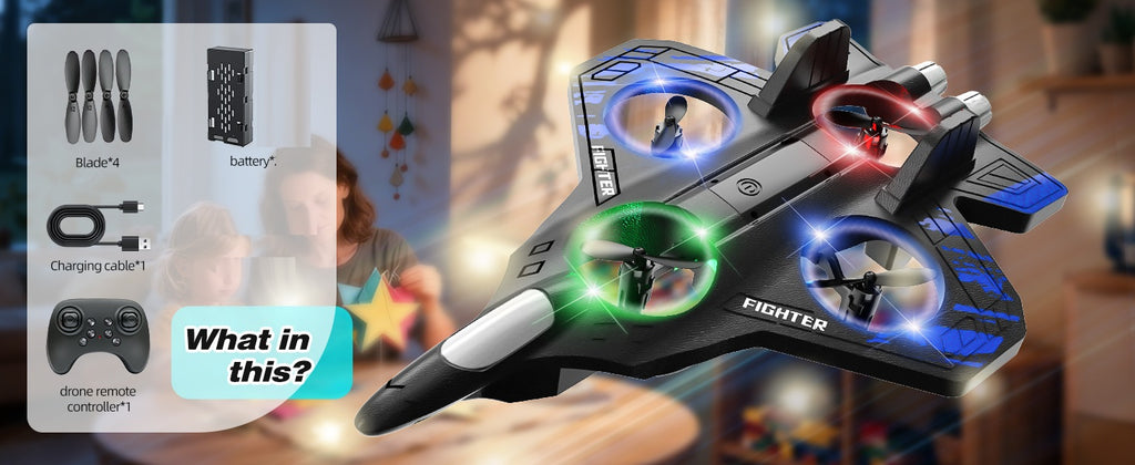 X33 Fighter Aircraft Drone - Remote Control Quadcopter